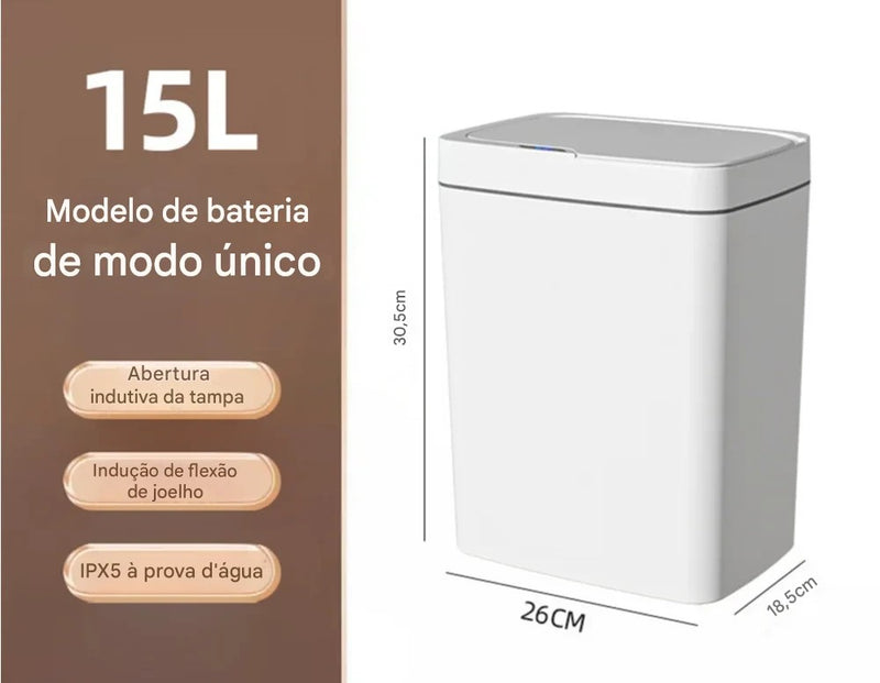 Lixeira Inteligente com Sensor - SmartBin