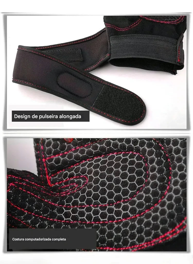 Luvas Esportivas Fitness - ForceX